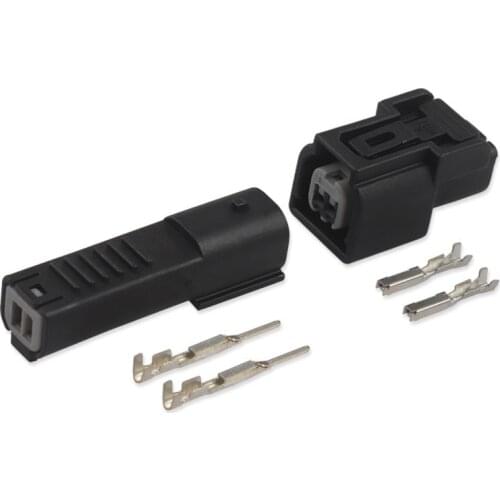 100 sets 2 Pin 6189-6904 Female Male Automotive Fuel Injector Electronic Waterproof Connector For CB400