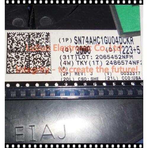 100PCS SN74AHC1GU04DCKR marking:AD* SN74AHC1GU04 SC70-5 New Original