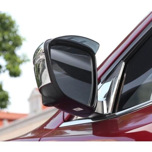 2pcs for Nissan qashqai 2016-2017 Rearview mirror Rain eyebrow Rain gear