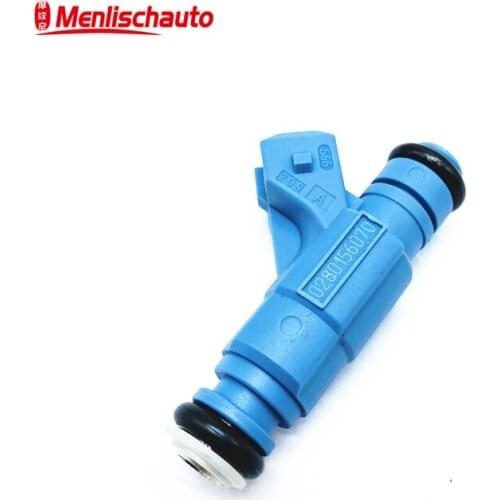 4PCS Fuel Injector 0280156070 05B133551L For German Car A4/A6 1.8T 4Holes