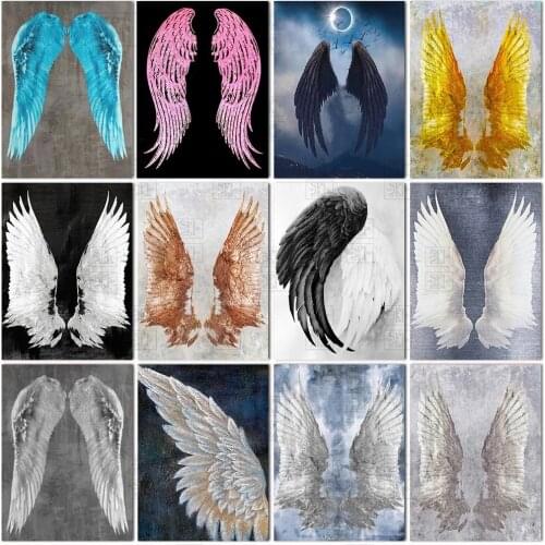 5D Diamond Painting Full Drill Wings Pictures New Arrival Diamond Embroidery Mosaic Rhinestones Home Decorations Handmade Gift