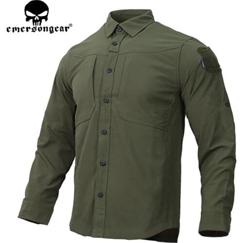 Emersongear BlueLabel Ventilation Tactical Shirt Commuter Outdoor Hiking Shooting Airsoft Sports Daily Business Fashion EMB9553