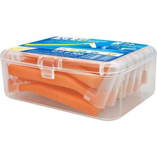 L Shape Push-Pull Interdental Brush 20Pcs/box Oral Care Teeth Whitening Dental Tooth Pick Tooth Orthodontic Toothpick ToothBrush