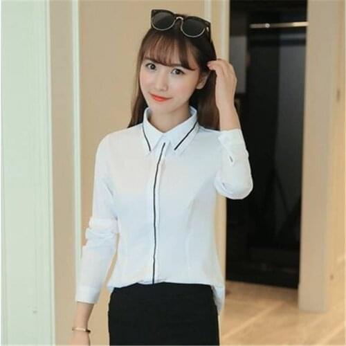 Женские белые рубашки Lovepeapomelo China At AliExpress