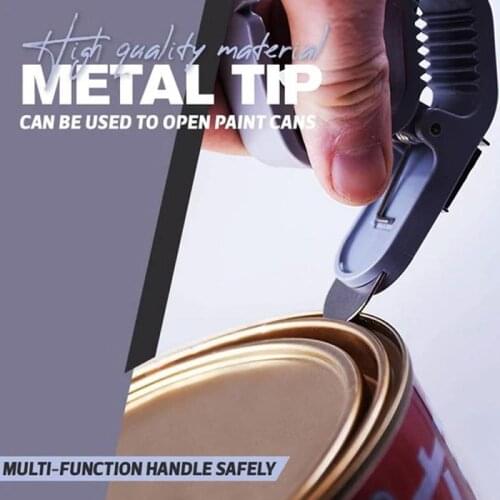 Multifunctional Painting Tool Brush And Roller Cleaning Tool Bucket Opener Paint Water-based Latex Paint Bucket Clip Paint Tool