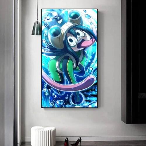 My Hero Academia Anime Art Prints Illustration Picture Anime Poster Wall Art Print Decor,20 x 28 Inches,No Frame