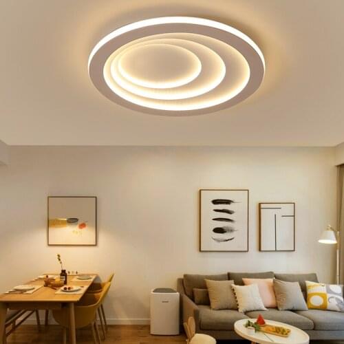 New Modern LED Ceiling Lights for bedroom Living room lights lustre de plafond luminaire Round Ceiling lamp for home lighting