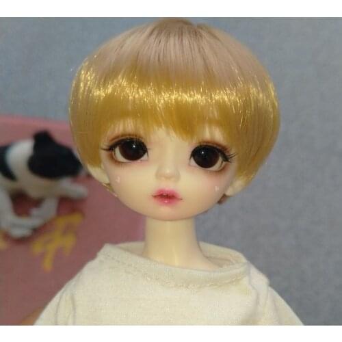 New Arrival 1/3 1/4 1/6 1/8 Bjd SD Wig Short Cute Hair Wig High Temperature Wire BJD Wig For BJD Doll Wig