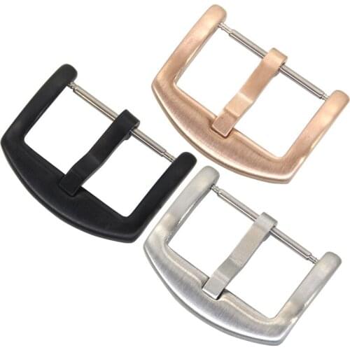 4 Colors Thumbnail Watch Band Strap Buckle Watch Belt Buckle for Replacement 18 20 22 24mm