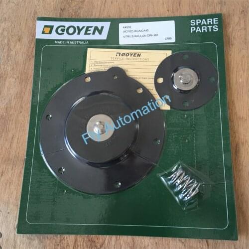 K4502 M2162 Goyen Nitrile Diaphragm Repair Kit for 1.5 inch Pulse Jet Valve CA45T010-300 RCA45DD