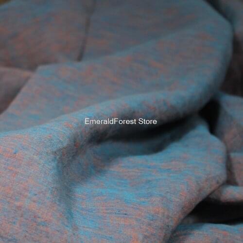 High-quality yarn-dyed pure linen fabric, will change color and super high-quality high-quality robe dress fabric