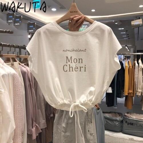 Женские футболки с принтом Wakuta China At AliExpress