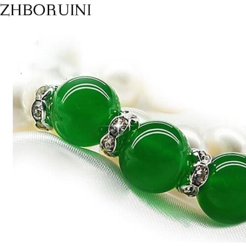 ZHBORUINI Pearl Necklace Natural Freshwater Pearl Choker Necklace Pearl Jewelry 925 Sterling Silver Jewelry For Women