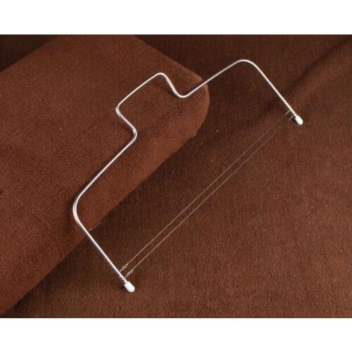 1PC Stainless Steel Adjustable Wire Cake Slicer Bread Pizza Leveler Slices Cake Cutter Tool Kitchen Gadgets Baking Tools LB 123