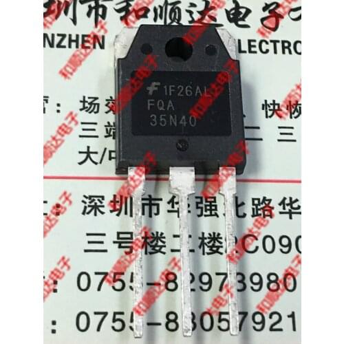 10pcs/lot FQA35N40 New Spot TO-3P 400V 35A