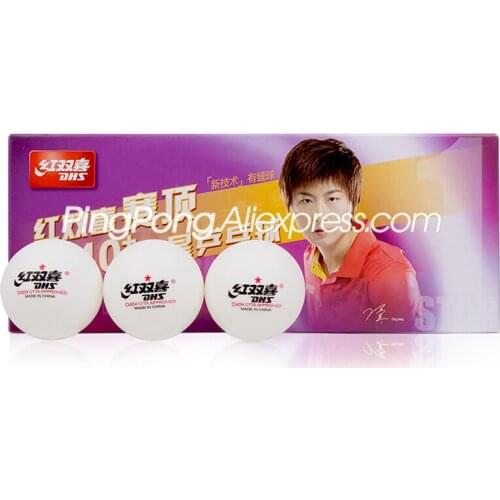 20 Balls DHS Table Tennis Ball DHS D40+ 1-STAR Plastic ABS Original DHS Ping Pong Balls