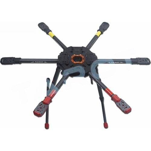 Tarot 810 TL810S01 Sport FPV 6-axis Hex-copter Foldable Frame with Electric Retract Landing Skid Upgrade Version of T810