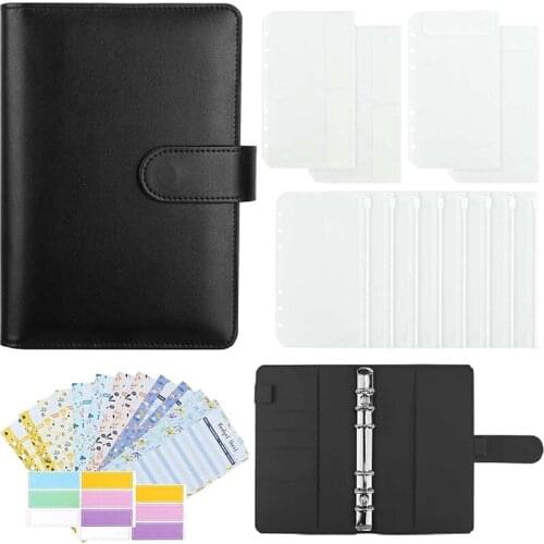 A6 Binder Budget Envelopes System Budget Planner Organizer Budgeting, Small Binder Budget Planner Cash Envelope Binder