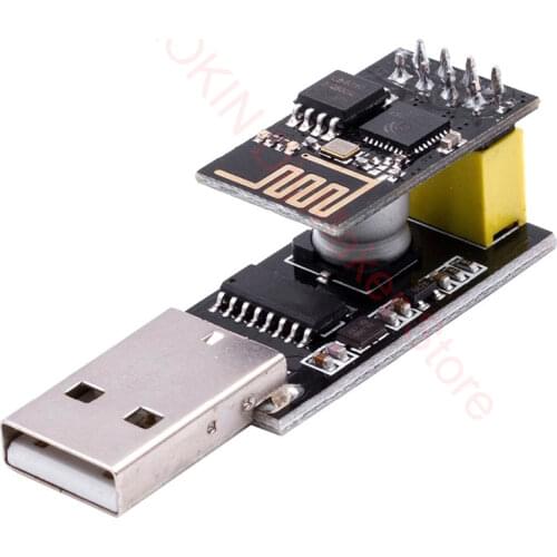 ESP01 Programmer Adapter UART ESP-01S Adaptater ESP8266 CH340G USB to ESP8266 Serial Wireless Wifi Developent Board Module