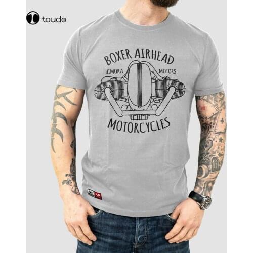 B Boxer Airhead T-Shirt Motorcycle R100 R80 R Nine T Cafe Racer Tee