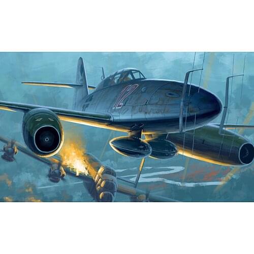 Hobby Boss 80379 1/48 ME262 B-1a/U1 Warcraft Military Aircraft Airplane Model TH05541-SMT6