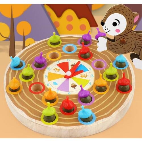 Color Cognition Game Infant Hand Brain Training Early Childhood Kids Educational Toys for Children Gifts