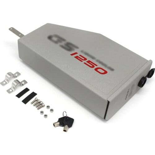 For BMW R1250GS ADV 2018-2019 Tool Box Decorative Tool Box Case with Aluminum Bracket Motorcycle Accessories