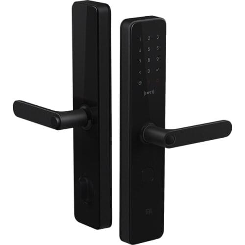 New Arrival Xiaomi Smart Door Lock Biometric Fingerprint NFC Security Work with Apple HomeKit Mi Home App Standard And Overlord
