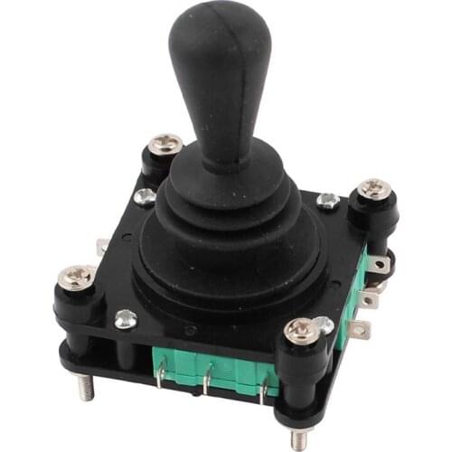 GTBL AC 240V 5A 4NO 4NC Momentary 2.5mm Fixing Thread Joystick Switch