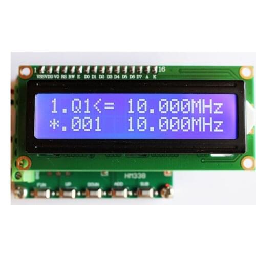 Pulse signal generator signal source three-way division Digitl VFO 1~150M