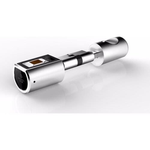 Hot Selling Free Shipping Remote digital Fingerprint door Lock Cylinder Door Open L4S Fingerprint with Bluetooth