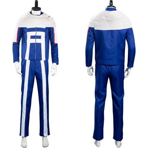 My Hero Academia Hitoshi Shinso Cosplay Costume Outfit Uniform Halloween Carnival Suit