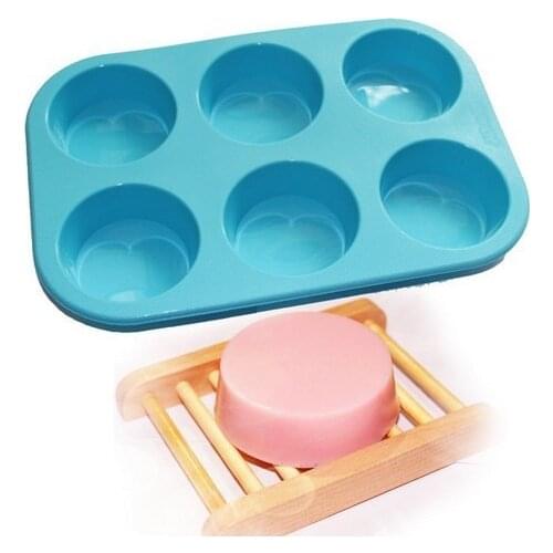 Round Circles Soap Silicone Mold Chocolate Jelly Cupcake Baking Mould