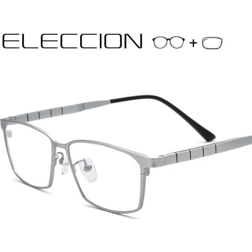Prescription Eye Glasses 2021 NEW High Quality Ultralight Tianiumn Frame Myopia Eyewear Optical Single Version and Progressive