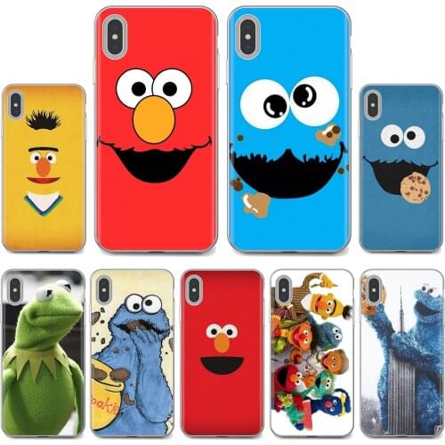 Soft TPU Covers For Samsung Galaxy A10 A40 A50 A70 A3 A5 A7 A9 A8 A6 Plus 2018 2015 2016 2017 Cartoon Sesame Street Frog monkey