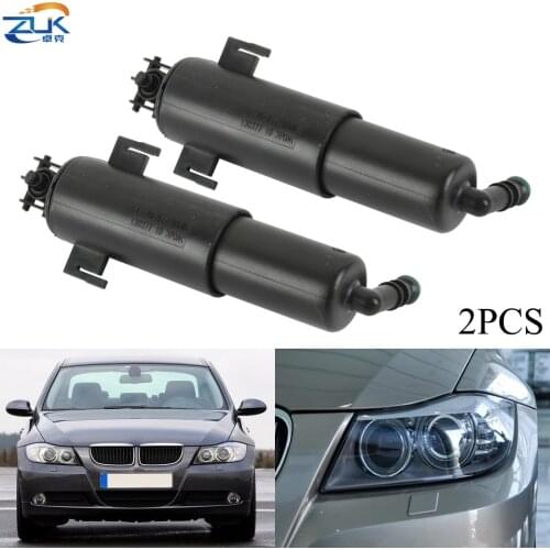 ZUK 2PCS Headlight Head Lamp Washer Nozzle For BMW 3` 3 Series E90 E90 LCI E91 E91 LCI E92 E93 323i 325Ci 325xi 328i 330i 335d