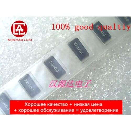 10pcs real orginal new 22MRJ SL1TTE22L0J 2512 0.022R 5% 100PPM 1W SMD current power resistor