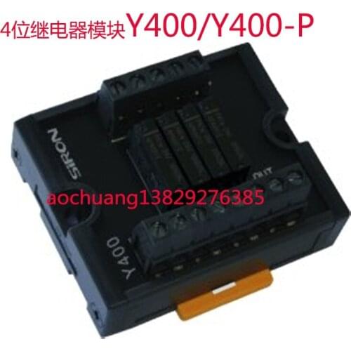 New 8-bit relay module Y410/Y410-P terminal block 10P connection output Y400