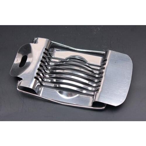 Stainless Steel Boiled Egg Slicer Section Cutter Mushroom Tomato Cutter Kitchen Novelty Tool