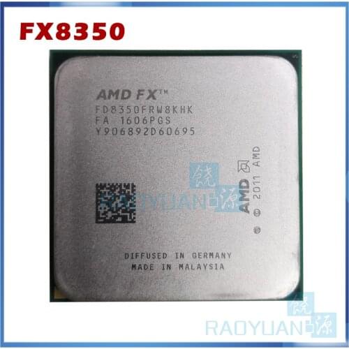AMD FX-Series FX-8350 FX 8350 4.0G Eight-Core CPU Processor 125W FD8350FRW8KHK Socket AM3