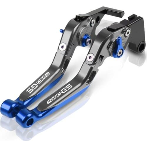 For BMW F850GS 2017 2018 2019 F 850 GS Motorcycle CNC Motorbikes Brake Clutch Levers Motorcycle Accessories LOGO F850GS 2020