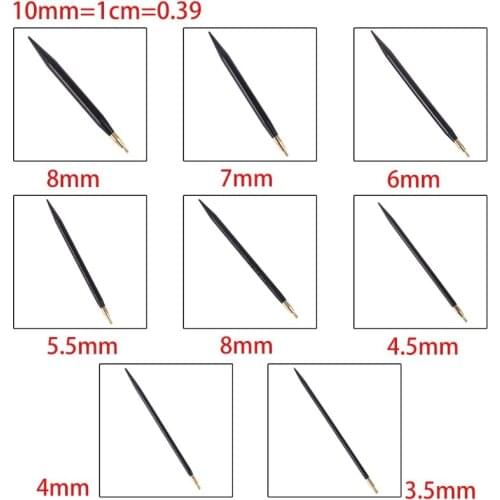 Sandalwood Circular Knitting Needles Sweater Weaving Tools Wool Cotton Yarn DIY Knit Accessories