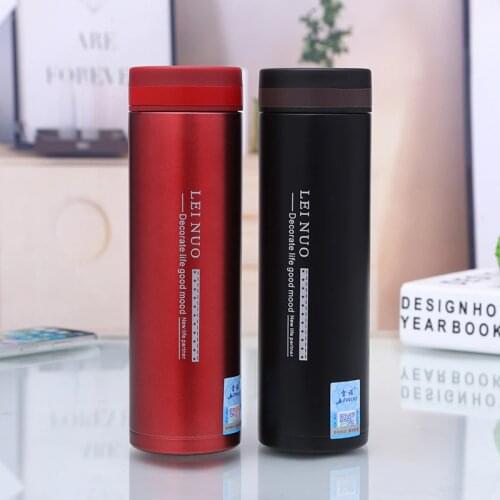 Thermos Bottle ladies and gentlemen Coffee Mug Cup Thermo Stainless Steel Car Heat Thermal Tea Bottle Insulated Vacuum Flask