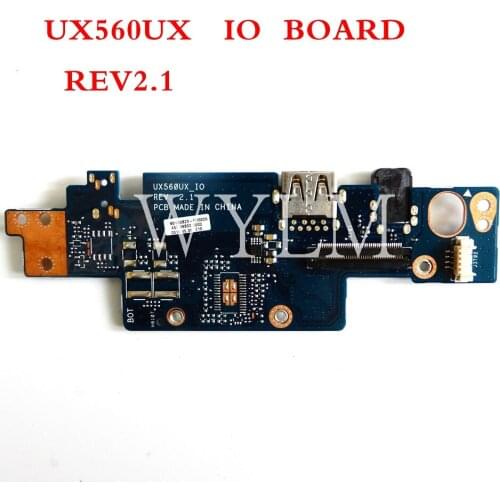UX560UX IO_board REV 2.1 for ASUS UX560U UX560UX UX560UA UX560UXK Q534UX Q534U IO board USB board Audio board Test well