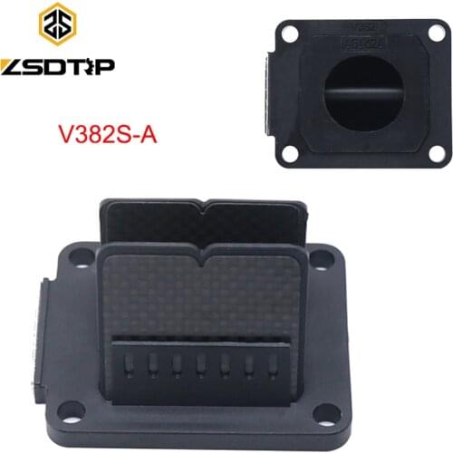 ZSDTRP High Quality Motorcycle YZ85 Intake Reed Valve Carbon Fiber for Yamaha YZ85 2002-2019 for VForce3 V382S-A