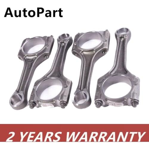 06H198401D 06H198401A 4PCS Engine Conrod Connecting Rod For Audi A3 A4 A5 A6 Q5 For VW Passat Tiguan Golf Jetta For Skoda Superb