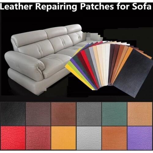 1pc Sofa Repairing Leather Self Adhesive Patches Fabric Sticker Patches Stick-on No Ironing Repairing patches