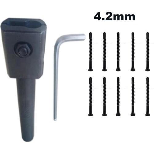 2020 New Arrival AB Lock Cylinder Nail Puller with 10pcs/Bag 4.2MM/4.8MM/5.5MM Screws Professional Locksmith Tools