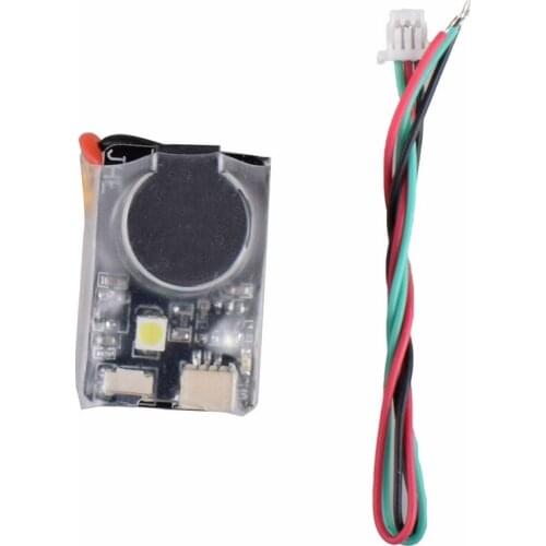 23*17*17MM JHE42B Finder 5V Super Loud Buzzer Tracker 110dB with LED Buzzer Alarm For FPV Multirotor Racing Drone