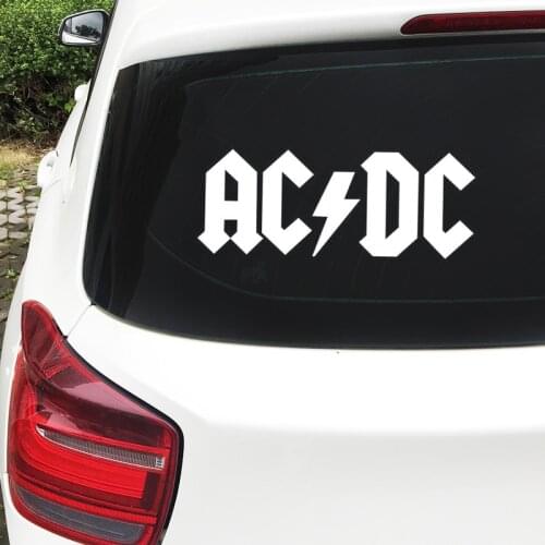 30*11.6cm 1-3 pieces car stickers AC/DC funny car sticker auto motorcycle decals EY-112